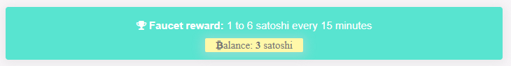 Faucet Reward on CryptoWin