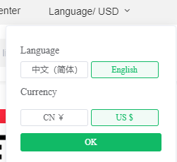 Set Currency on PandaBuy